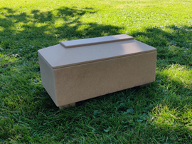 F&ouml;tensarg 30 cm MDF roh&nbsp;